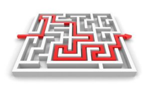 moving logically through the labyrinth
