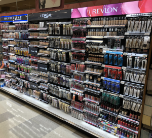Cosmetics display