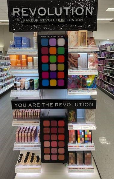 Revolution Beauty creates aesthetically appealing shopping experiences Revolution Beauty creates aesthetically appealing shopping experiences