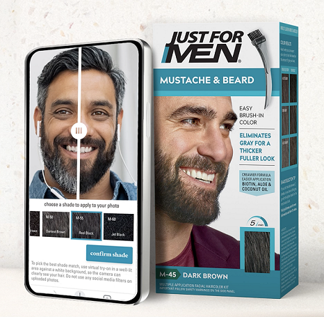 Technology improves shopper experience in men’s hair color