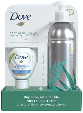Dove Refillable Body Wash