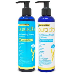 Pura d'or shampoo and conditioner