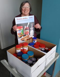 eanut butter and jelly drive for Feeding America Eastern Wisconsin