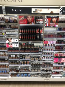 Cover Girl display