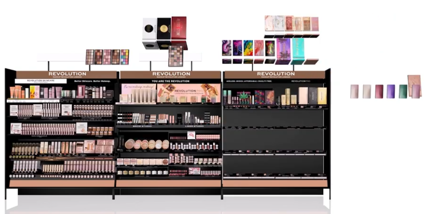 Revolution Beauty Digital Render